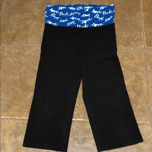 Pink loose fit leggings